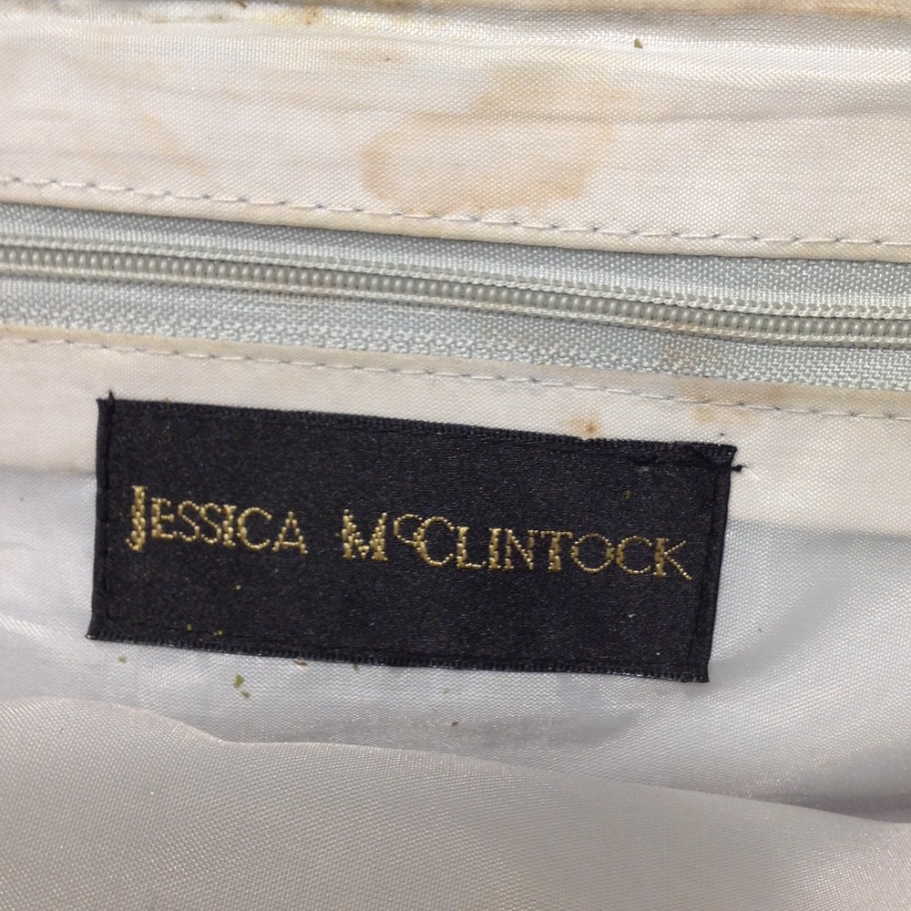 Jessica McClintock silver clutch - Picture 2 of 2